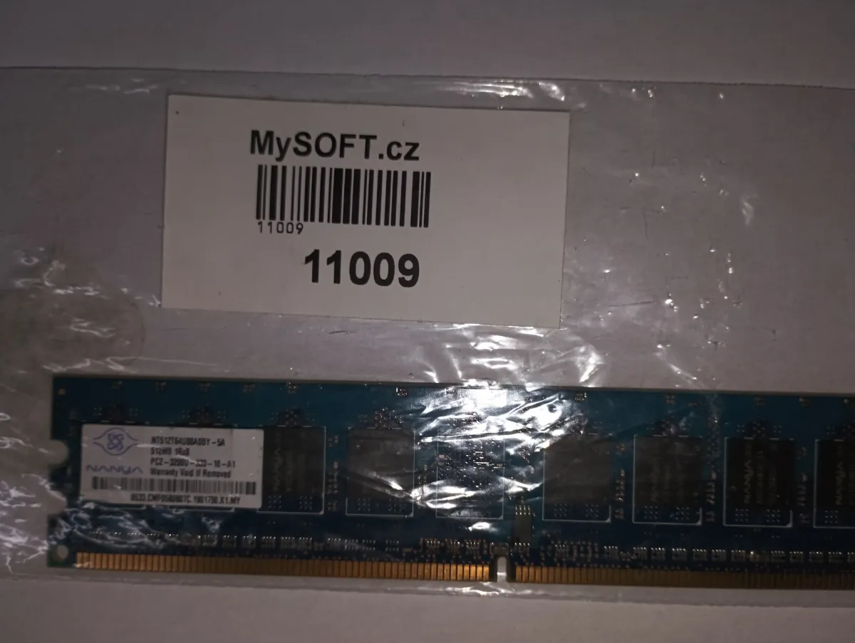RAM (11009) 512MB 1Rx8 PC2 - 3200U - 333 - 10 - A1