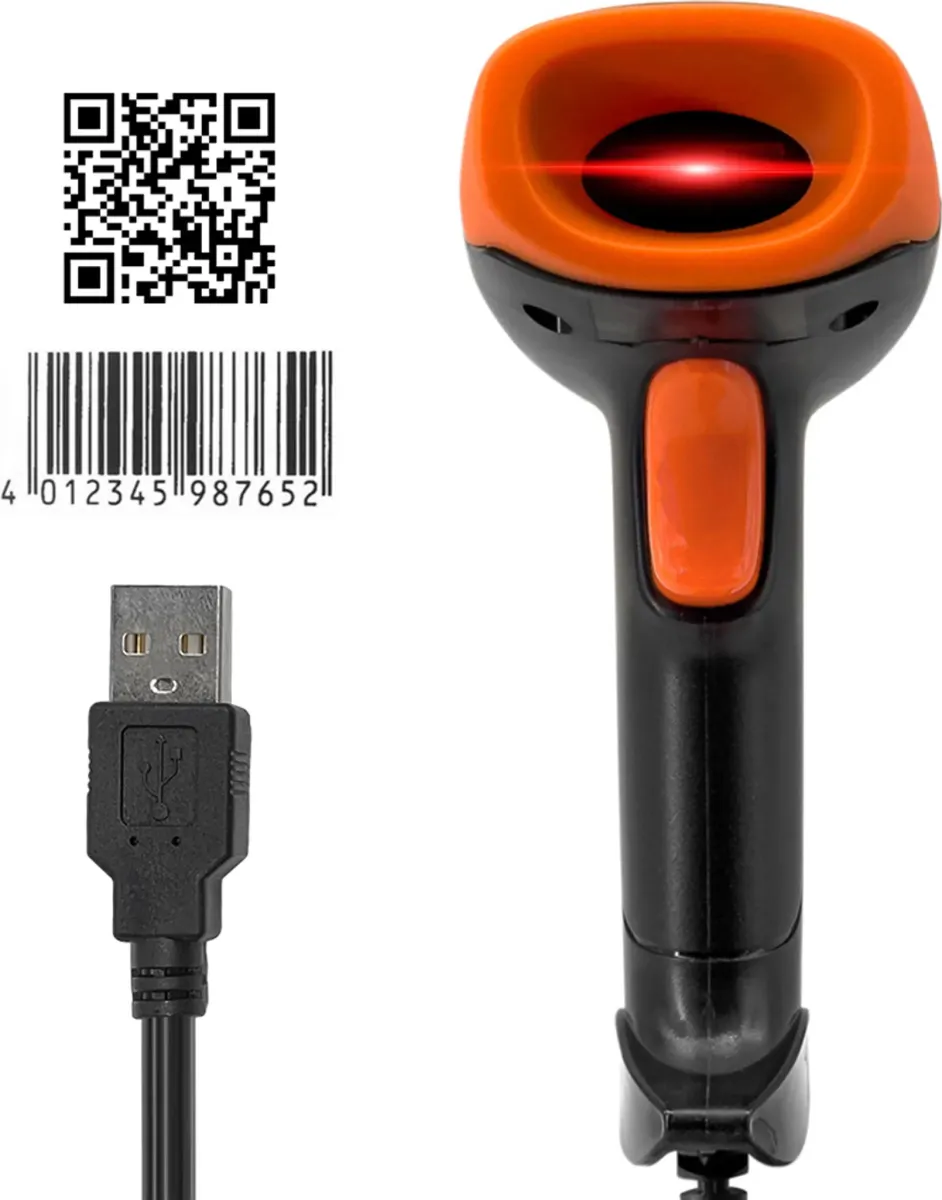Přenosný snímač čárových kódů 1D/2D/QR