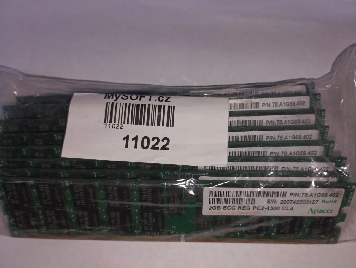 RAM (11022) 2GB ECC REG PC2-4300 CL4