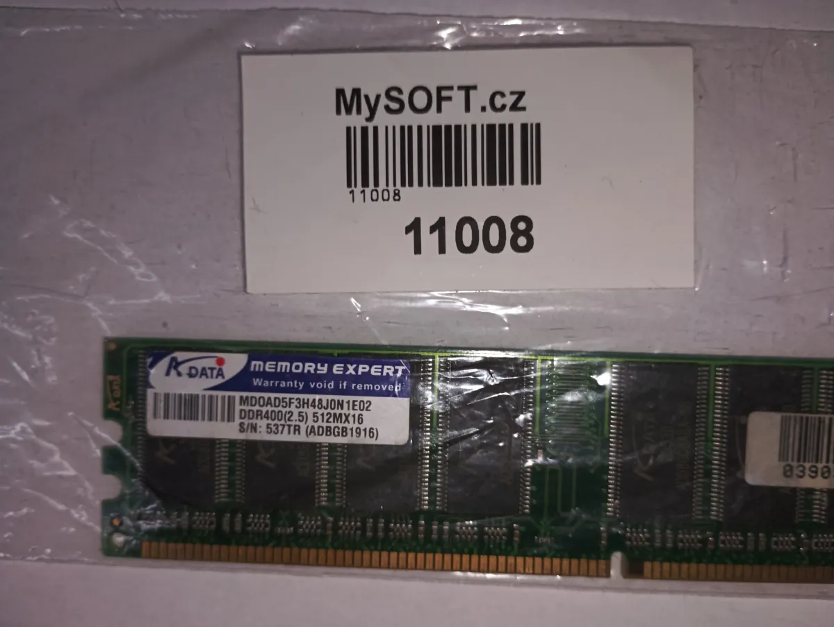 RAM (11008) DDR400(2.5) 512MX16 ADATA